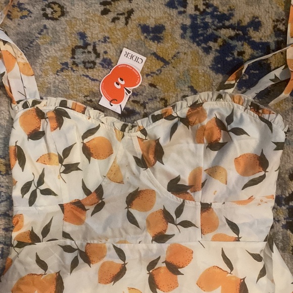 Cider Lemon dress, 4X - Picture 3 of 6